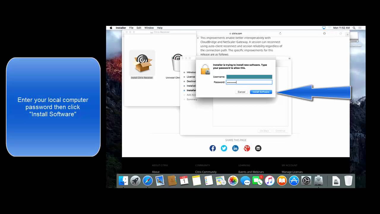 Citrix Receiver For Mac 10.6.8